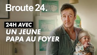 24H dans la vie dun jeune papa au foyer  Broute 24  CANAL [upl. by Nylirehc934]