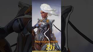 How to Play Storm in 60 Seconds  Marvel Rivals [upl. by Neelya585]