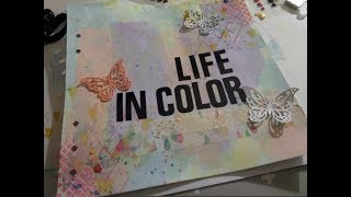 Frases Decoradas  Proyecto Anual  3 Life in color [upl. by Spatola]