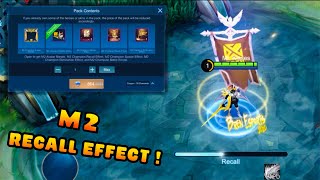 M2 Champion Recall Effect Spawn Elimination amp Lancelot Bren Esport Epic Skin 499 Diamonds  MLBB [upl. by Nangatrad]