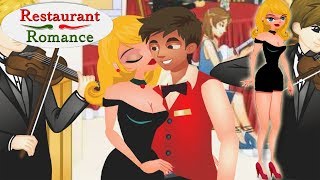 Restaurant Romance Walkthrough Flash game  No Commentary [upl. by Lustig]