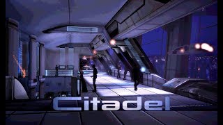 Mass Effect  The Citadel Upper Wards 1 Hour of Ambience [upl. by Annahgiel]