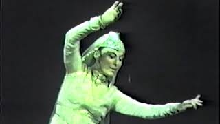 Kathak Dance By Antonia Minnecola Ustad Zakir Hussain Peter Van Gelder sitar [upl. by Siuraj]