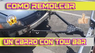 COMO remolcar un carro CON TOW BAR [upl. by Timus749]