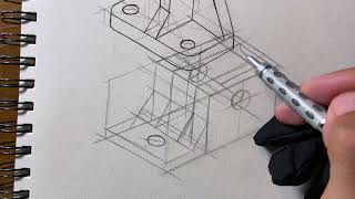 Freehand Sketch Idea  Technical Drawing 13Nov24 [upl. by Tertius]