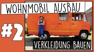 Verkleidung einbauen Wohnmobil Ausbau Part 2  My Vanlife [upl. by Petras]