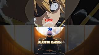 Luckblack clover Vs Jujutsu Kaisen verse anime animeedit animeshorts animeart shorts [upl. by Sukramaj]