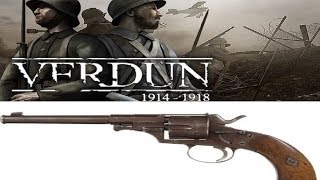 Verdun Horrors of War  Gun Review 1883 Reichsrevolver [upl. by Tterej103]