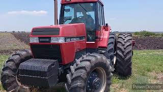 Case IH Magnum 7120 Pulling 9 Shank Ripper [upl. by Ilene]