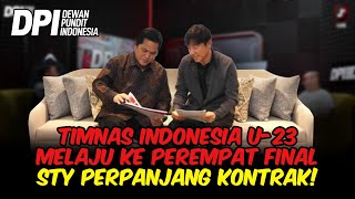 TIMNAS INDONESIA U23 MELAJU KE PEREMPAT FINAL PIALA ASIA STY PERPANJANG KONTRAK [upl. by Mutat]