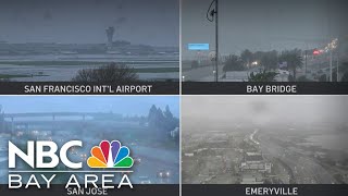 Storm impacts across the Bay Area California [upl. by Aed146]