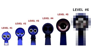 Drawing All Phase JEVIN Sprunki from Zero to Max Levels 16  INCREDIBOX SPRUNKI [upl. by Aneeb496]