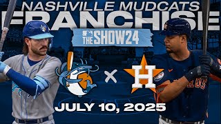 A JOE ROCKED START  MudCats  Astros  MLB The Show 24 [upl. by Modeerf290]