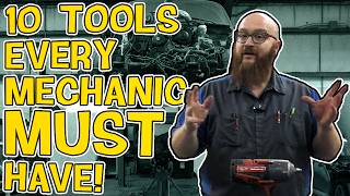 TEN Must Have Tools Every Mechanic MUST Own I NEVER Work on Cars Without Them [upl. by Novihc407]