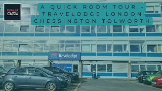 Quick Room Tour of Travelodge London Chessington Tolworth  Budget Friendly Option for Families [upl. by Margery826]