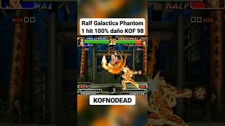 Ralf Galactica Phantom vs Mai KOF 98 kofnodead kof kof98 arcade shorts arcadegames [upl. by Vina]