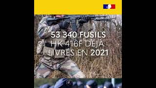 Le nouveau fusil d’assaut HK 416F  incontournable pour la protection du combattant [upl. by Notsek320]