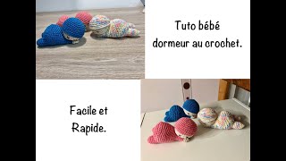 Tuto bébé dormeur au crochet [upl. by Giule]