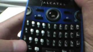 ALCATEL OT 800 T MOBILE VAIRY TEXT Unboxing [upl. by Regazzi]