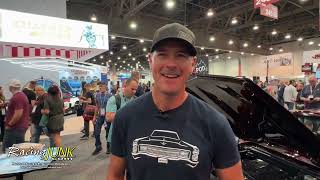 SEMA 2023 Finale Speeds Carbon Fiber 1969 Chevy Camaro  Chatting With Chris Jacobs [upl. by Odyssey282]