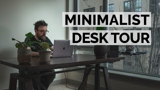 Minimalist Desk Setup Tour [upl. by Jeroma177]