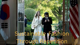 Angelina Jolie A Champion of Sustainable Fashion Through Repetition and Versatility [upl. by Tigram]