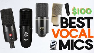 Best 100 Vocal Microphones Condenser Mic Shootout  AKG MXL SE Electronics [upl. by Anida]