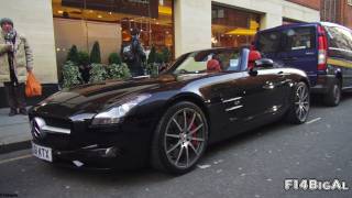 Mercedes SLS AMG Roadster Revving Sound [upl. by Uchish]