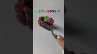 Next greenheart pinkheart colors mixing relaxing satisfying trending short drawing asmr [upl. by Suoicul]