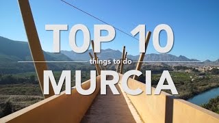 Top 10 Things to do Murcia  Travel Guide [upl. by Ermanno]