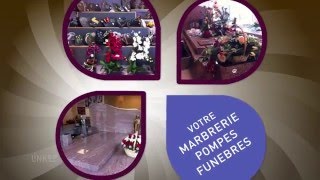 Pompes funèbres Marbrier funéraire à RIOM 63  MENUZZO FUNERAIRE [upl. by Scevor]