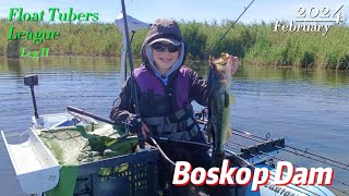 Catching Fish on Topwater Boskop Dam leg 2 Float Tubers Leage [upl. by Neela]