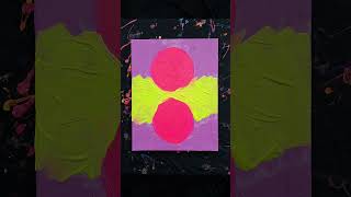 Creating An Abstract Painting shorts art painting [upl. by Elston]