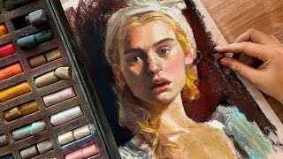 Paul Rubens soft pastels review  taking a Domestika course [upl. by Cristy]