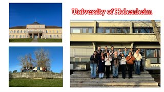 University Of Hohenheim 🇩🇪  1 ranking in Germany Top one Agricultural university in Germany🇩🇪 [upl. by Aihsenyt]