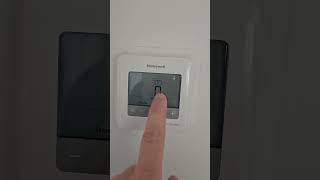 How to turn on auto setting on Honeywell Pro Series thermostat [upl. by Andreas622]