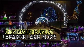 Christmas Lights Display at Lafarge Lake  Coquitlam British Columbia [upl. by Hut]