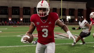 Miami Ohio vs Northern Illinois  NCAA Football 1119 Full Highlights College Football 25 Sim [upl. by Clementas]