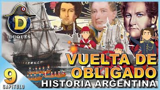 Batalla de Vuelta de Obligado 🇦🇷⛓️🇫🇷🇬🇧  Antecedentes y Desenlace [upl. by Nortna]