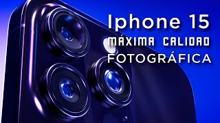 Saca a tu Iphone 15 PRO  MAX la máxima calidad de FOTOGRÁFICA [upl. by Docila]