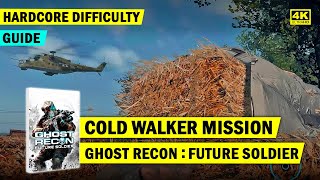 GHOST RECON FUTURE SOLDIER  HIDING FROM HELICOPTERS  COLD WALKER MISSION  HARDCORE [upl. by Dlonyer]