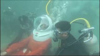 modi in dwaraka🙏🙏🙏🙏 ll PM modi dives to pray at ancient dwaraka under the sea llyoutubevideos [upl. by Friedland]