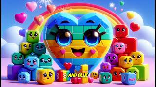 quotRainbow Heart’s Smiley Hexagon Quest Discovering Numberblocks in Colorful Fun Counting Song Kids [upl. by Marcello]