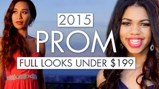 4 FULL Prom Looks for UNDER 199 with Teala Dunn amp Mylifeaseva [upl. by Olav56]