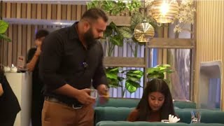 Waiter Prank on Girls IN Train  Battmeez Waiter Prank  Rk reaction blogger 2024 [upl. by Noraed278]