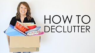 How to Declutter Minimalism Basics Ep 2 [upl. by Grider]