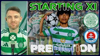 A HUGE OPPORTUNITY  Celtic v Slovan Bratislava  Starting XI Prediction [upl. by Yeorgi]