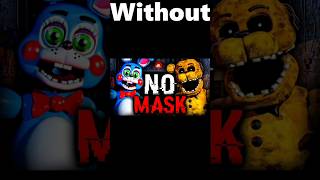 Can You Beat FNAF 2 WITHOUT The MASK fnaf2nomask fnafchallenge shorts [upl. by Eudosia]