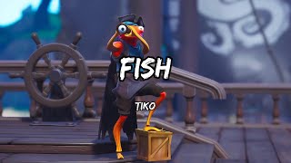 Tiko  Fish Lyric Video [upl. by Yevre]