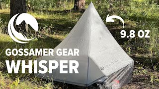 Gossamer Gear Whisper Review [upl. by Roee]